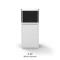 White close door