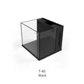 Black close door