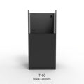 Black close door